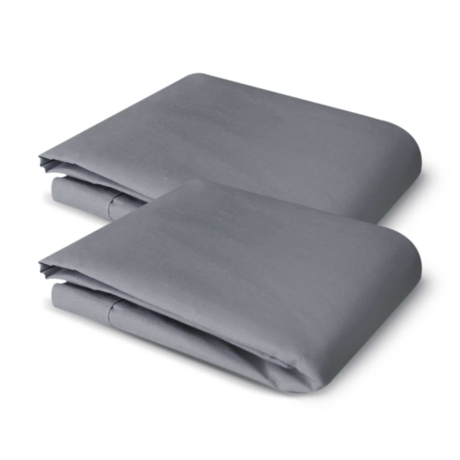 Par de Fundas de Almohada Confort Percal 300 Tamaño Estándar - Color a Elegir