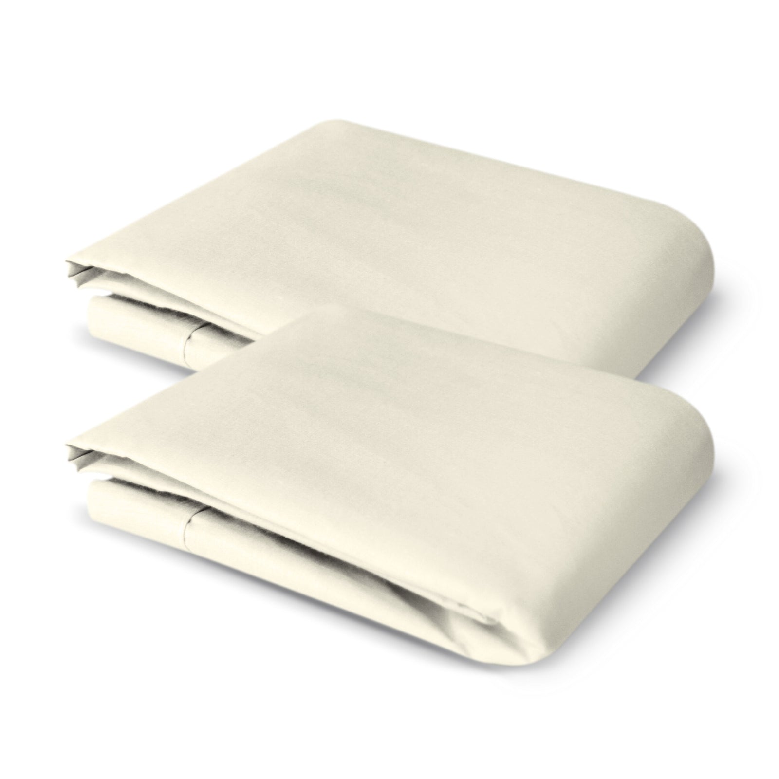 Par de Fundas de Almohada Confort Percal 300 Tamaño Estándar - Color a Elegir