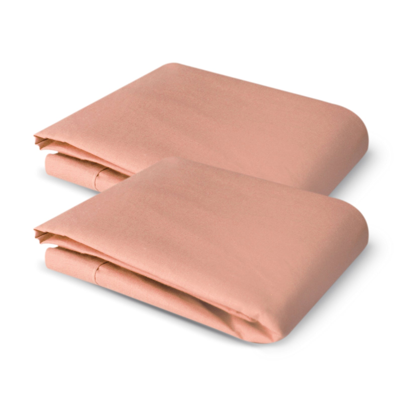 Par de Fundas de Almohada Confort Percal 300 Tamaño Estándar - Color a Elegir