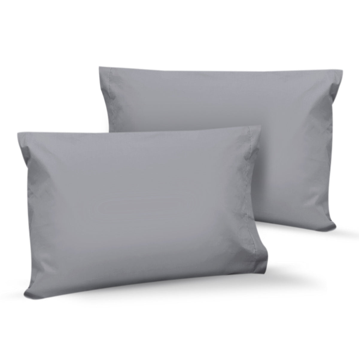 Par de Fundas de Almohada Confort Percal 300 Tamaño King Size - Color a Elegir