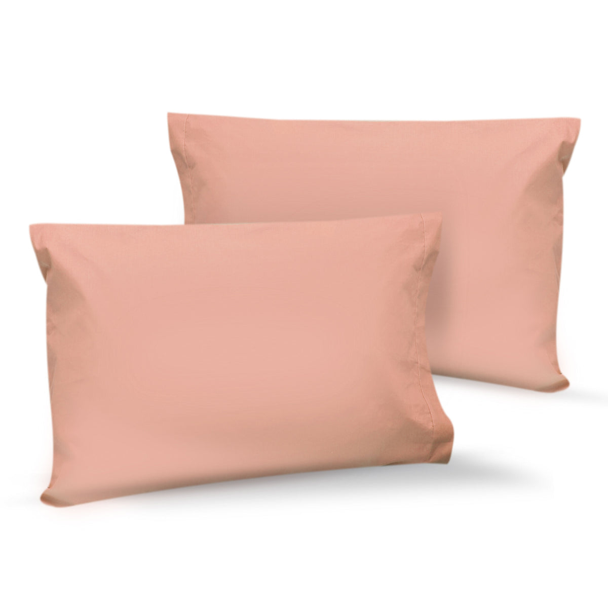 Par de Fundas de Almohada Confort Percal 300 Tamaño King Size - Color a Elegir