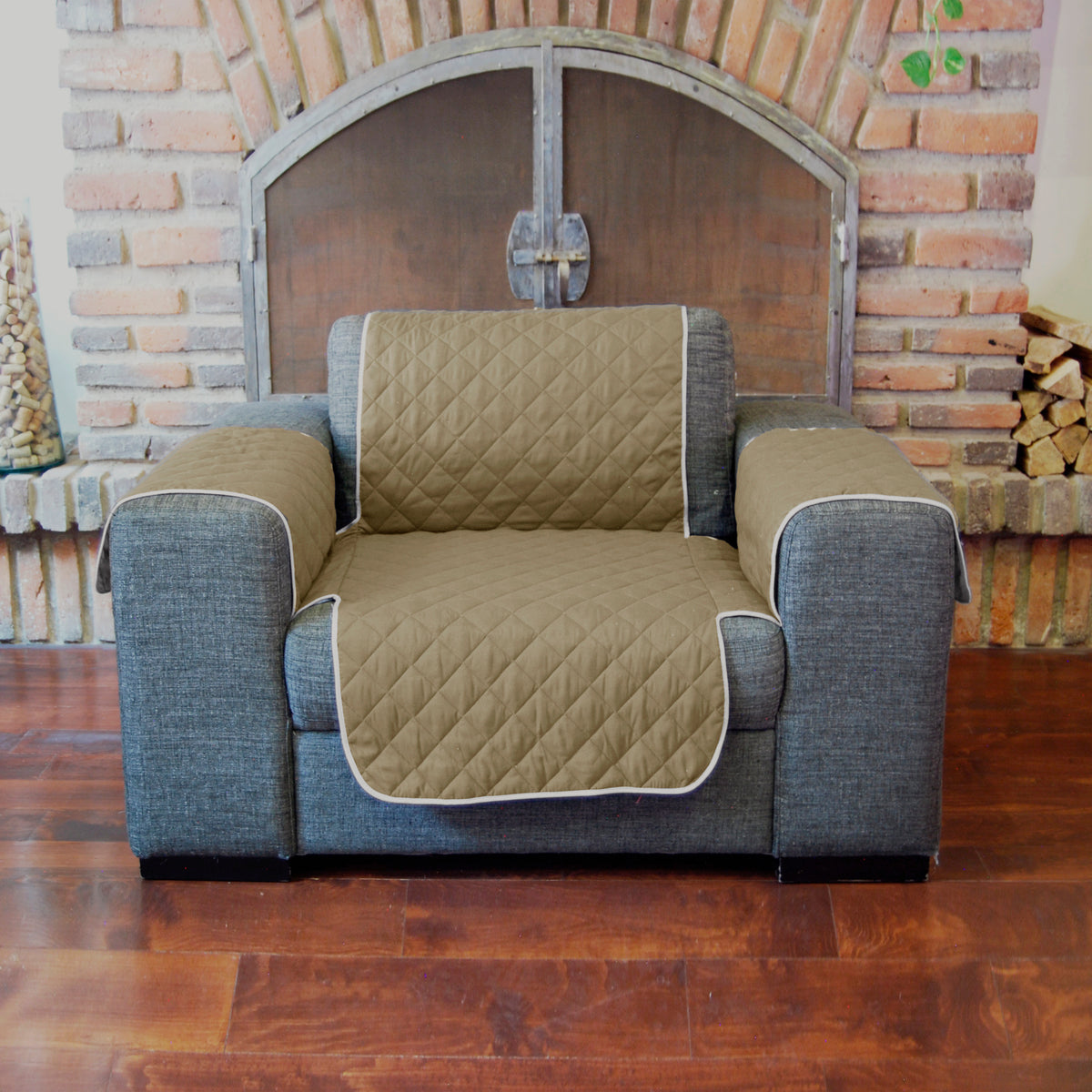 Juego de Protector de Sala de 3 Piezas - 2 Vistas - Color a elegir