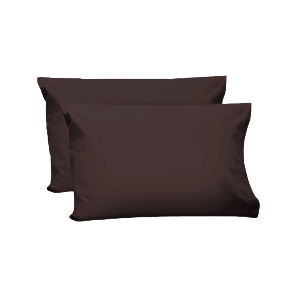 Par de Fundas De Almohada Estándar 200 -15 Colores A Elegir