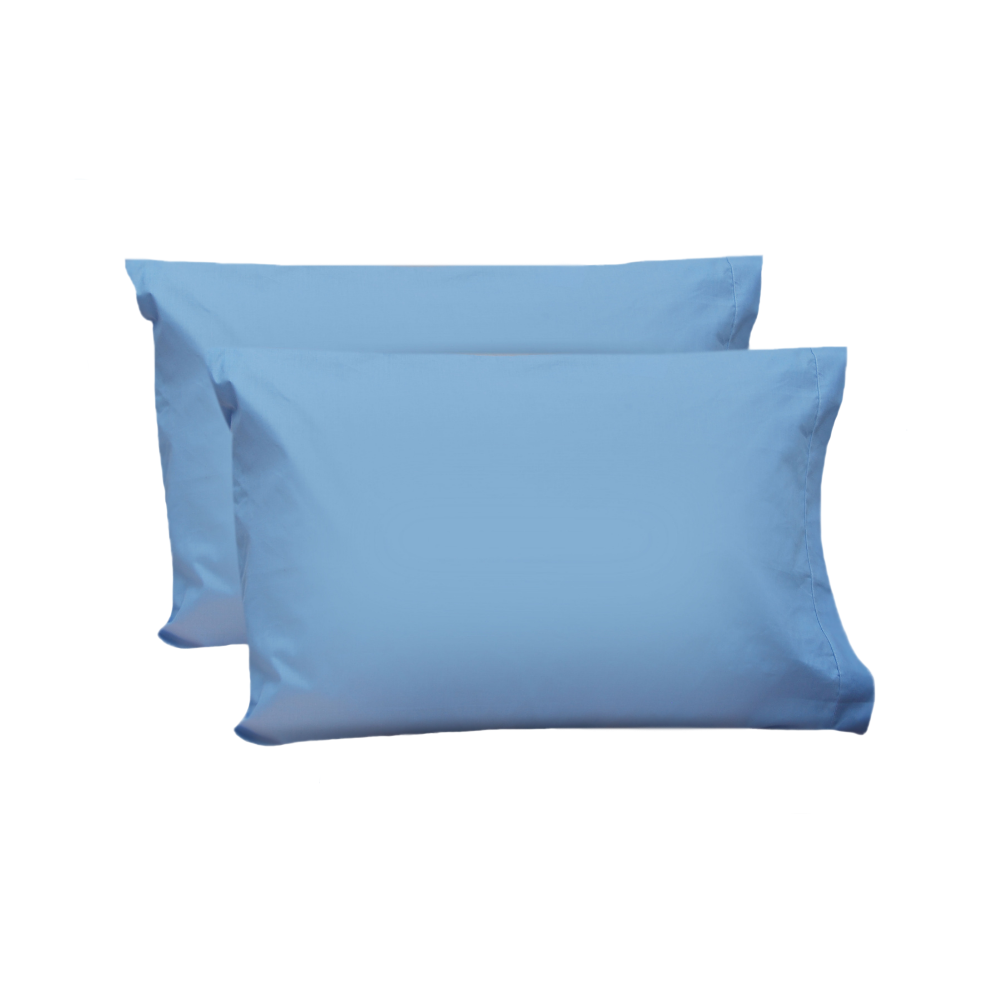 Par de Fundas De Almohada Estándar 200 -15 Colores A Elegir